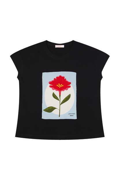 T-Shirt Manica Giapponese